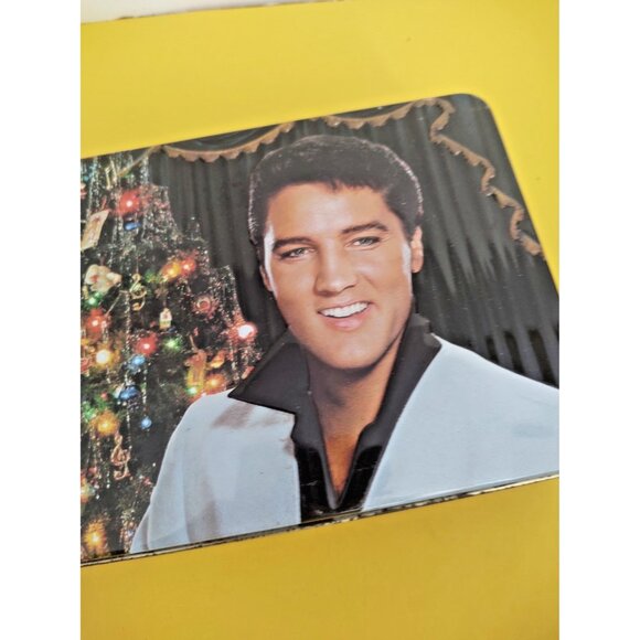 Elvis Presley Christmas Collector Tin 1990's "if Everyday was Christmas" - Picture 4 of 7